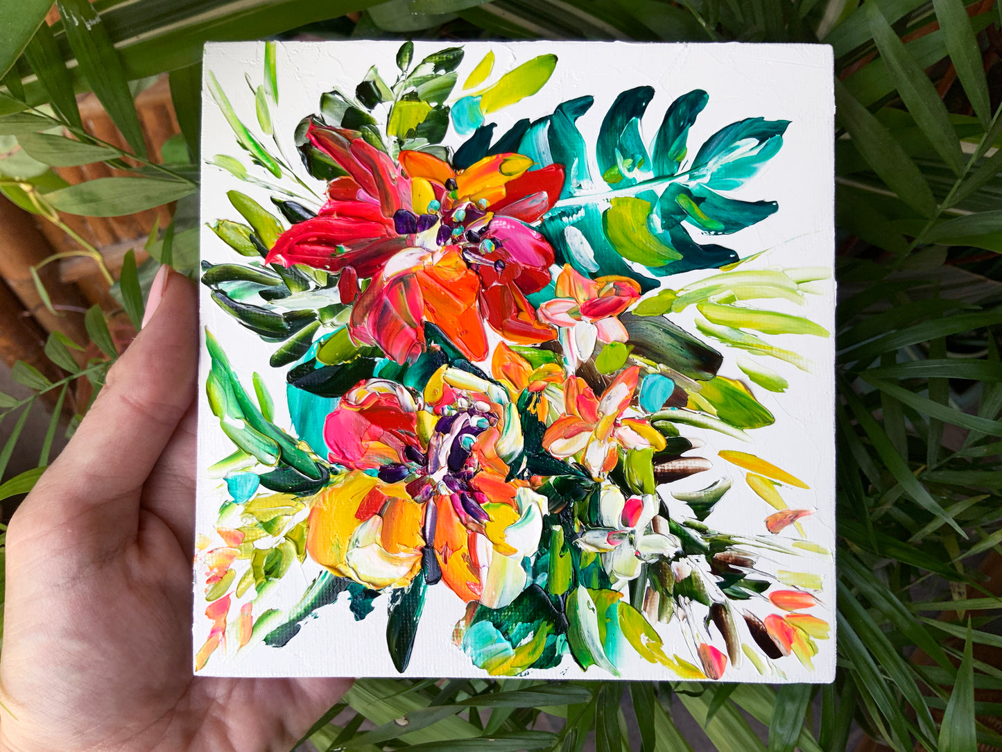 "Vibrant Tropical Florals"