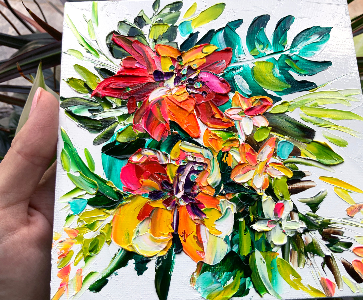 "Vibrant Tropical Florals"